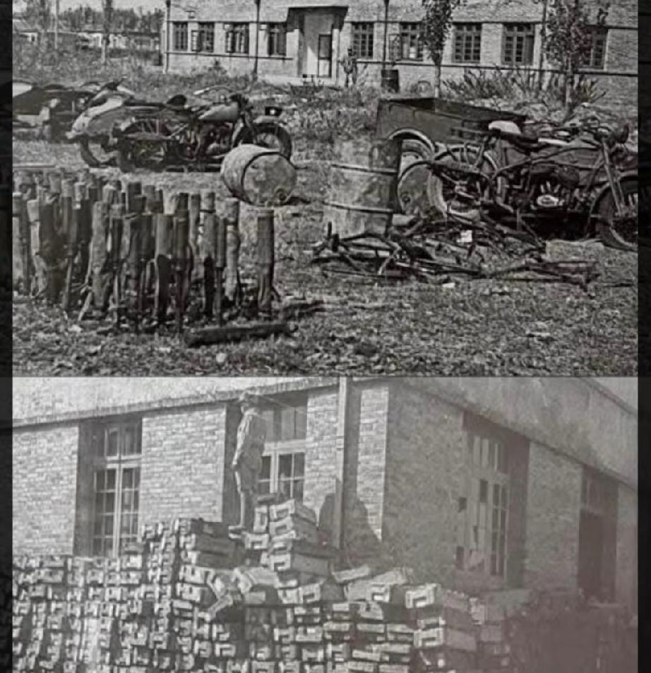 1945年，南京农民黄长海去山里打猎时，碰巧发现一个被藤蔓和枯枝盖得严严实实的神