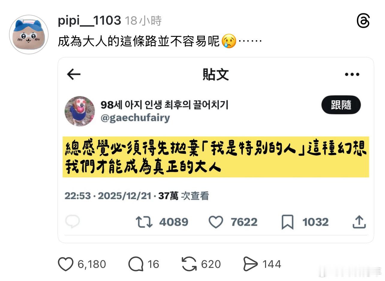 成为“真正的大人”这条路 