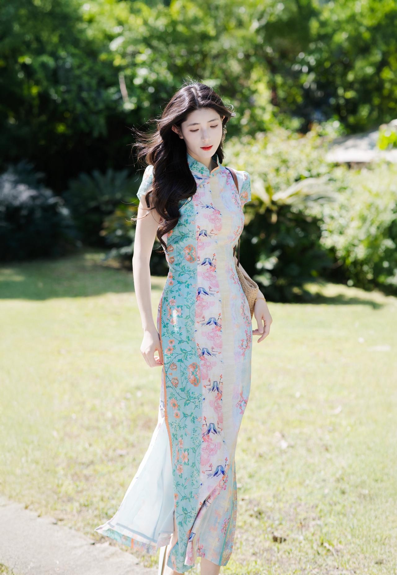 国风才是中国女人最好的医美～旗袍 旗袍穿搭 国风古韵 国风穿搭