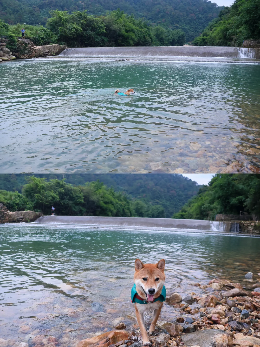 打卡英德两个玩水点🏞快乐工作日