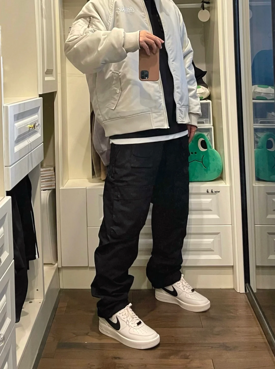 黑白色系｜棒球服穿搭