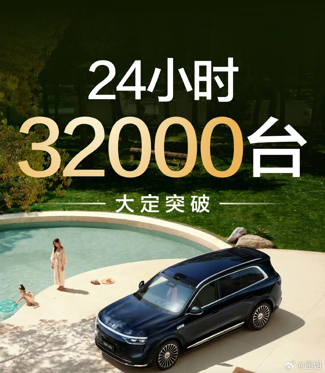 问界M8上市24小时，大定突破32000台，看看这个数据怎么样？ ​​​
