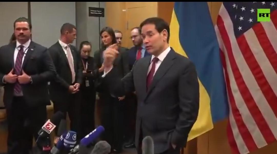 鲁比奥称：乌克兰和平提案今日取得“重大进展”
——其表示“充分了解双方的优先事项