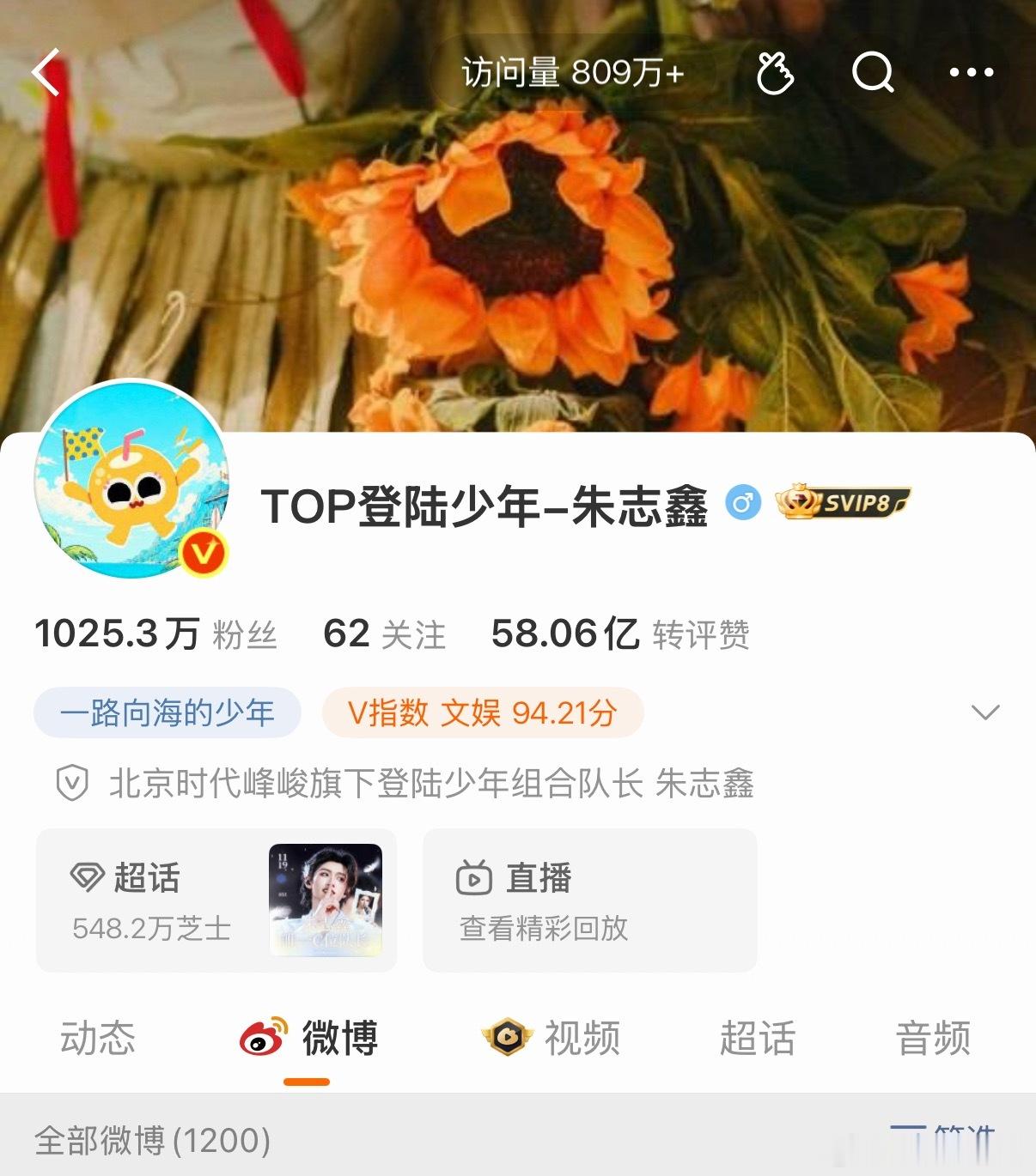 是谁还没发现朱志鑫换头像了！棍丝这波太超前了
