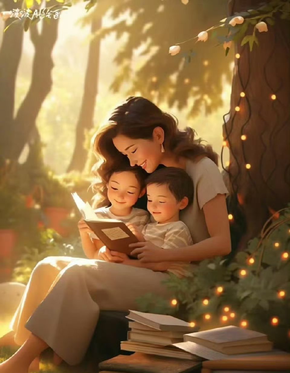#AI妈妈登上高三语文试卷# AI妈妈“霞”登上高三语文试卷，一博主用AI技术复