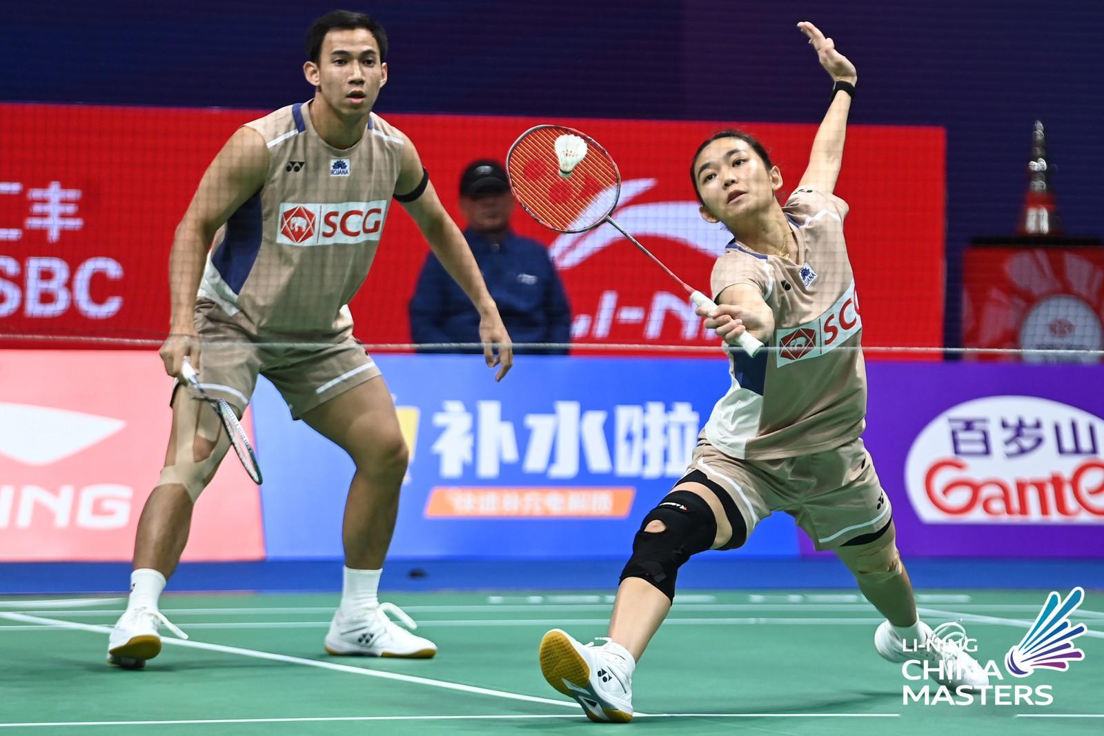 德差波/苏皮萨拉🇹🇭 21-13、21-12 叶宏蔚/詹又蓁下轮对手：蒋振邦