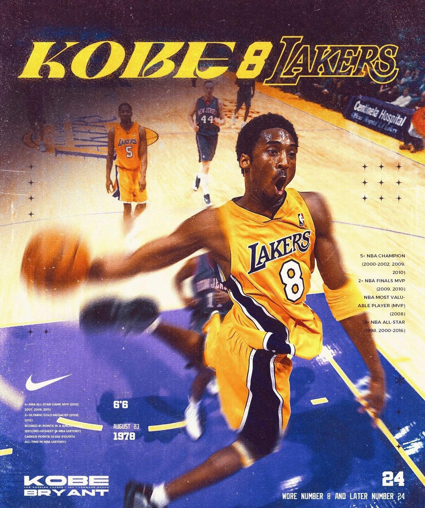 凌晨四点🕓💜💛科比KobeBryant凌晨四点