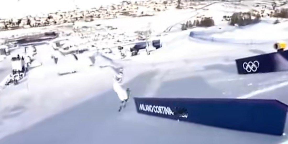 绝境翻盘！谷爱凌带伤上演惊天逆转，用实力打脸“赛道问题”论米兰大跳台 摔了好多人