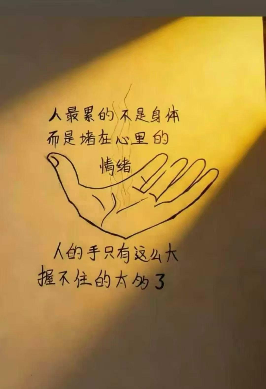 我也很赞同这句话，确实就是这样的！心累比身累更累。