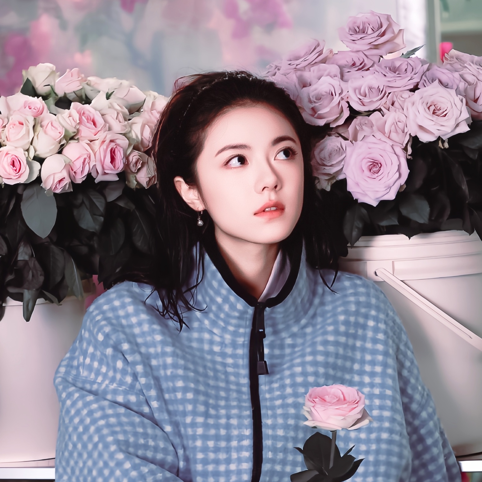 赵今麦 此女长得太漂亮了好想和她一起过七夕 