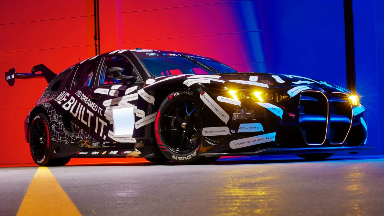 Man！兄弟，你帅到我了！真搞出来了，宝马M3 Touring GT3赛车，名叫