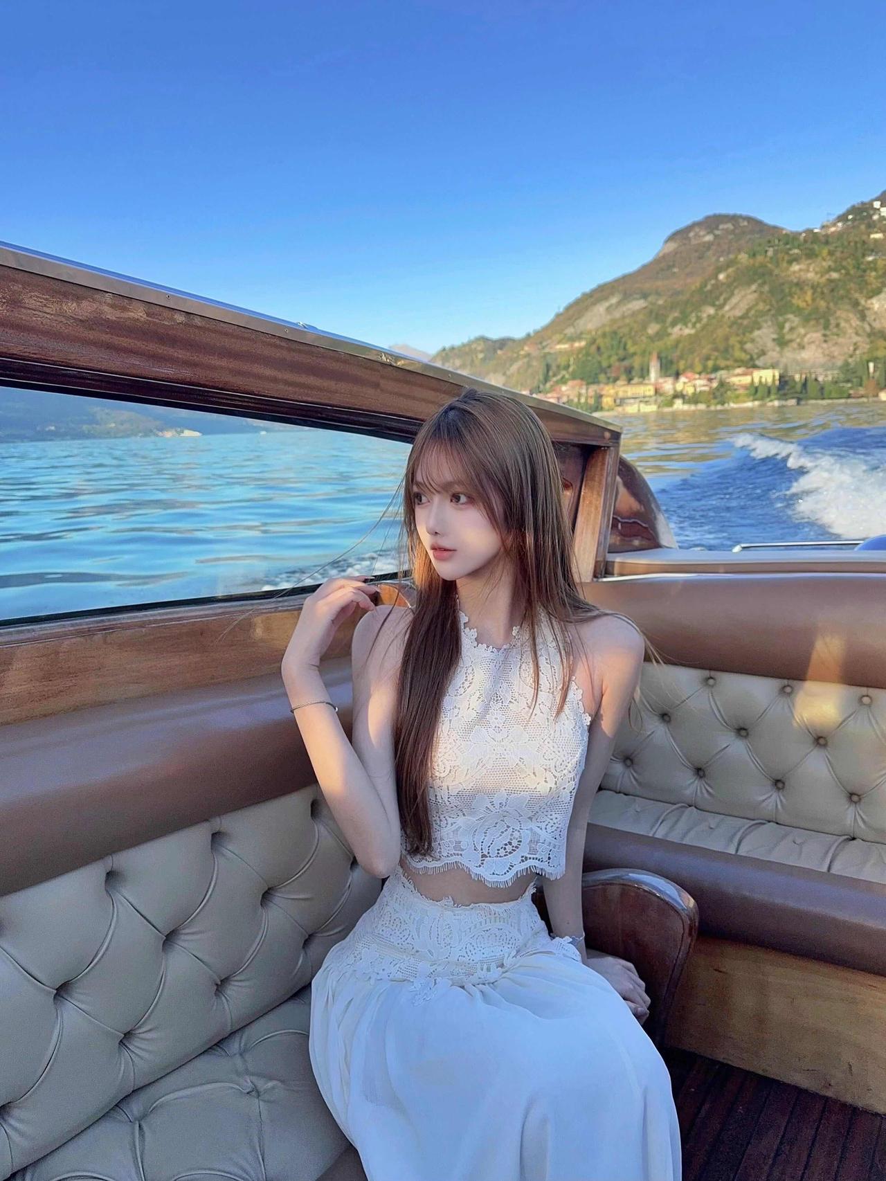 Lake como🩵美的像画一样的科莫湖🥹去了villa D'Este 里面