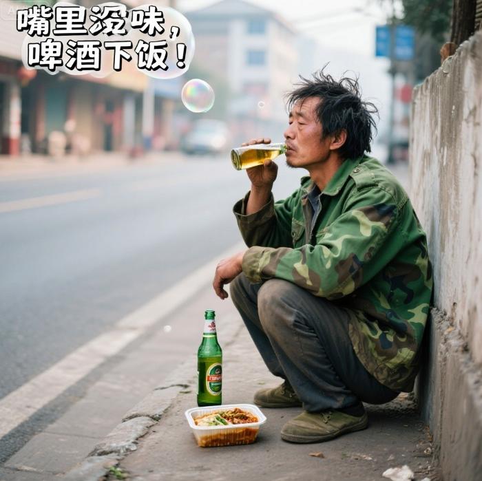 农民工中午吃饭为什么喜欢喝一瓶啤酒呢？

啤酒有什么吸引力？

有人说“干重活，