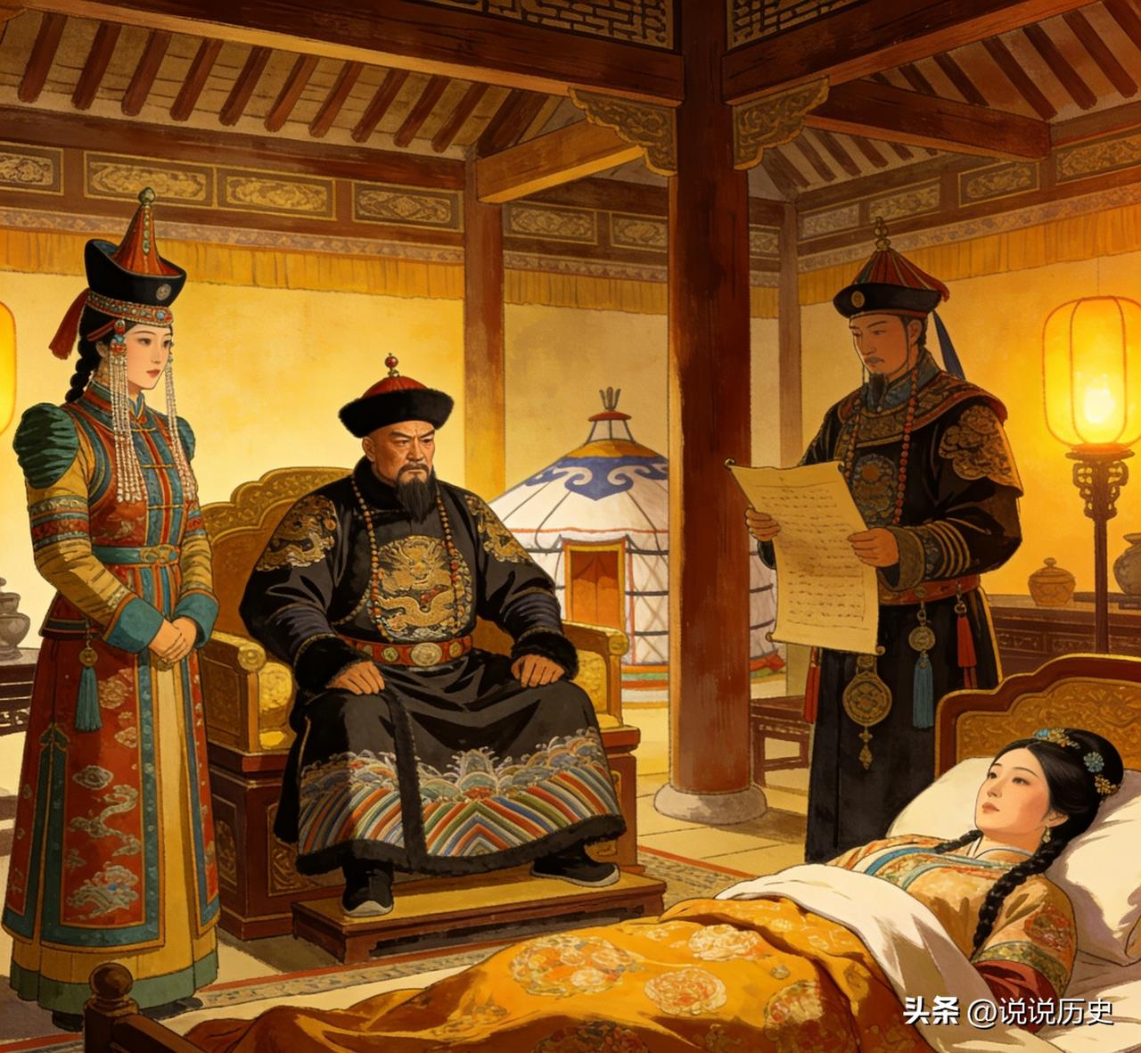 1635年，皇太极要迎娶海兰珠。可五宫已满，海兰珠该如何安排？皇太极心思一动，将