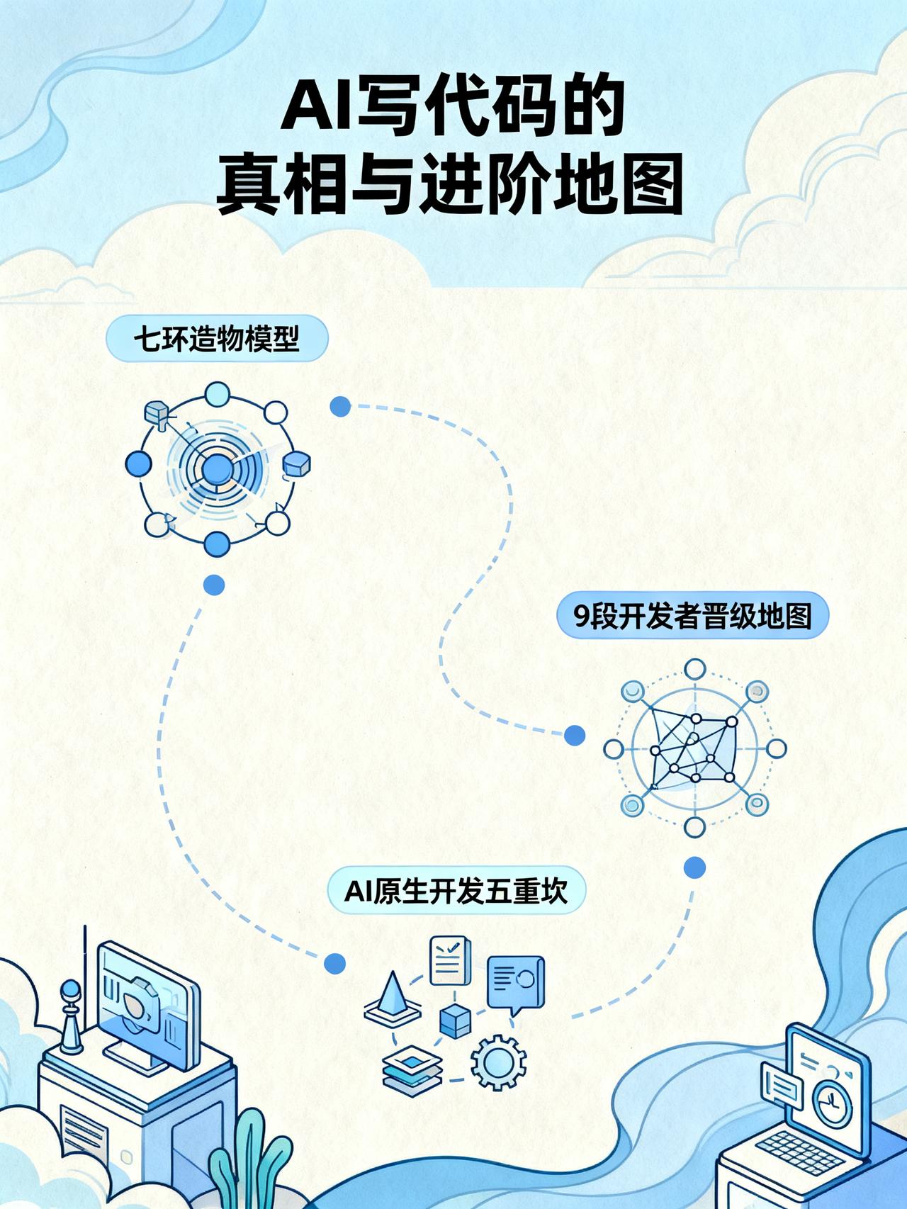 原来 AI 写代码，只是开发者的入门级考验
藏在AI写代码背后没人敢说的真相，9