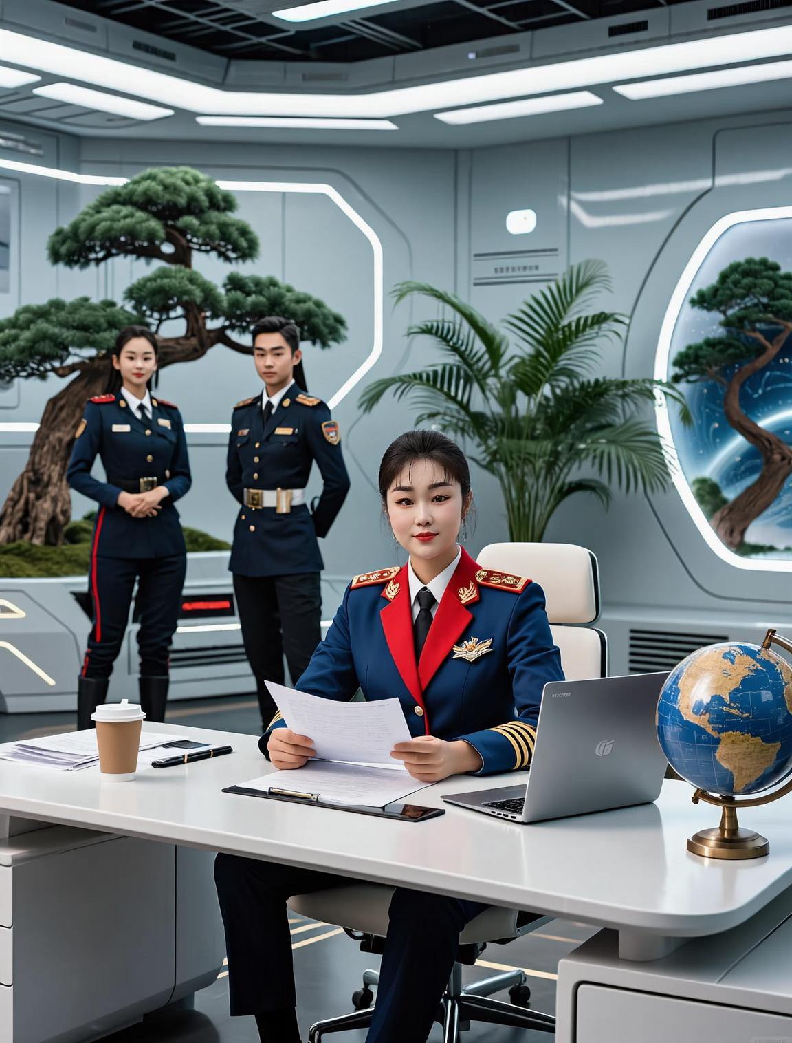 AI宇宙国风大片