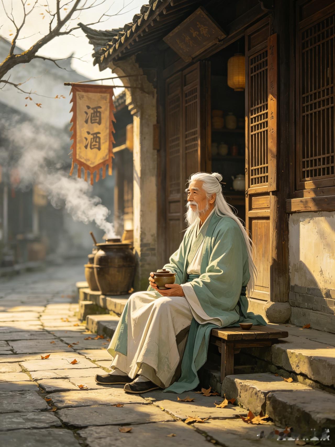 真心话茶局 岁月无声催人老，半生随缘半生自在