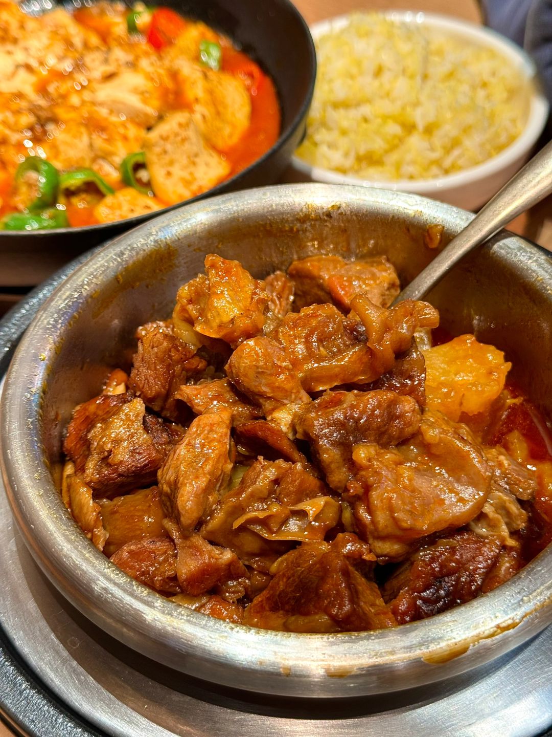 西贝你做牛肉真的有一手！！拌饭真的香拽了！！