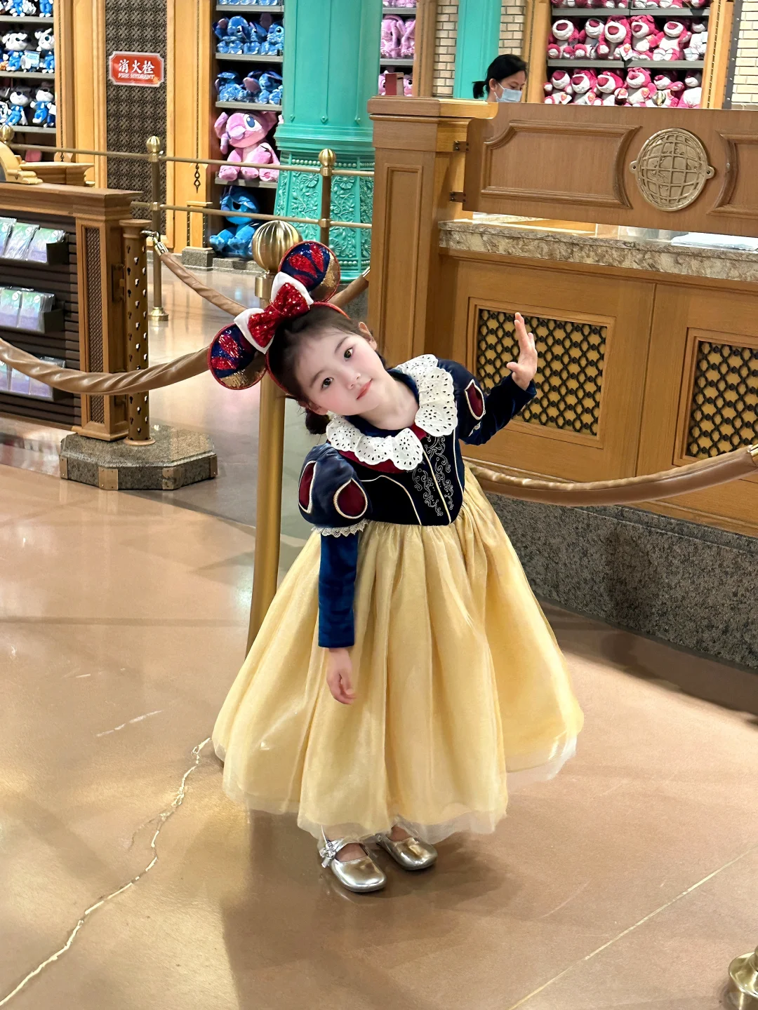 在迪斯尼当一天白雪公主👸🏻