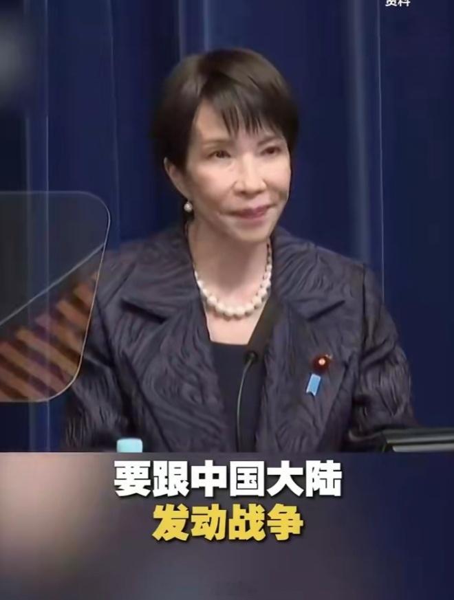 搞事糟苗来南京下跪才是真忏悔对一个“台湾有事就是日本有事”，要跟咱中国发动战争的