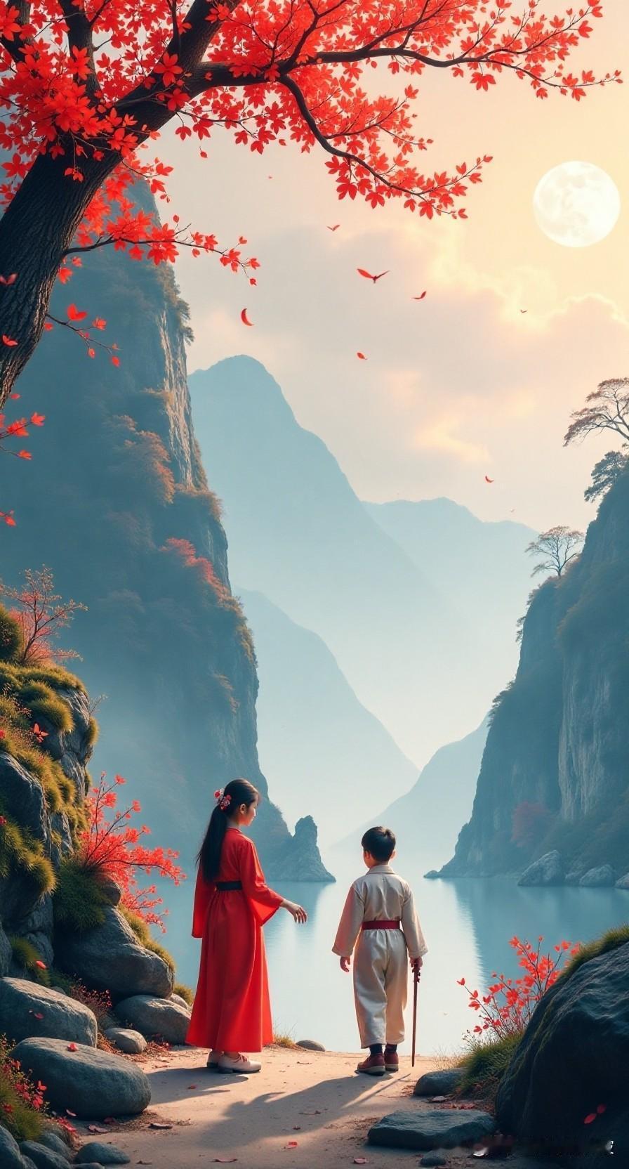 下联来啦！——人和景美夏如诗