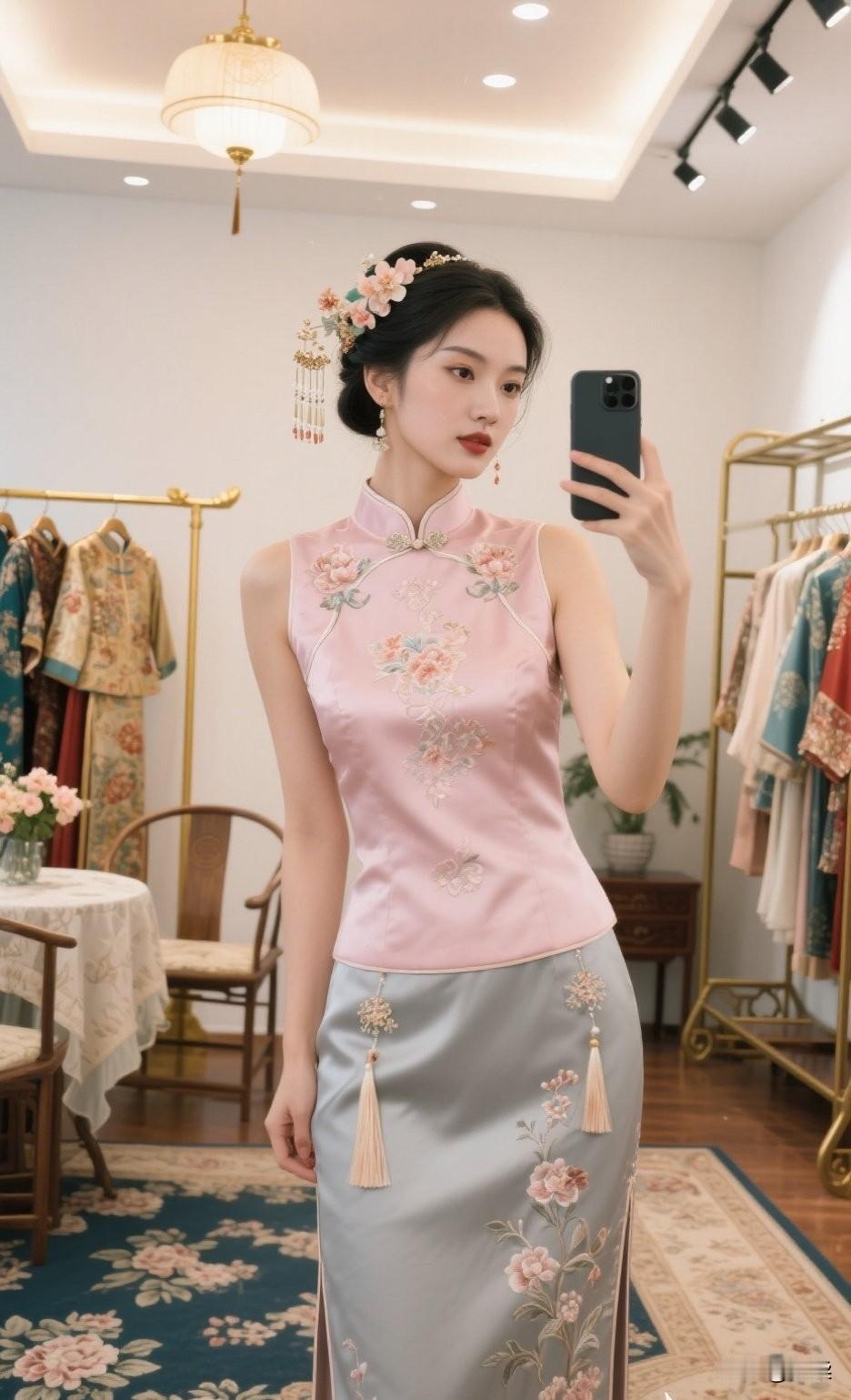 优雅旗袍穿搭，古典与现代的完美结合