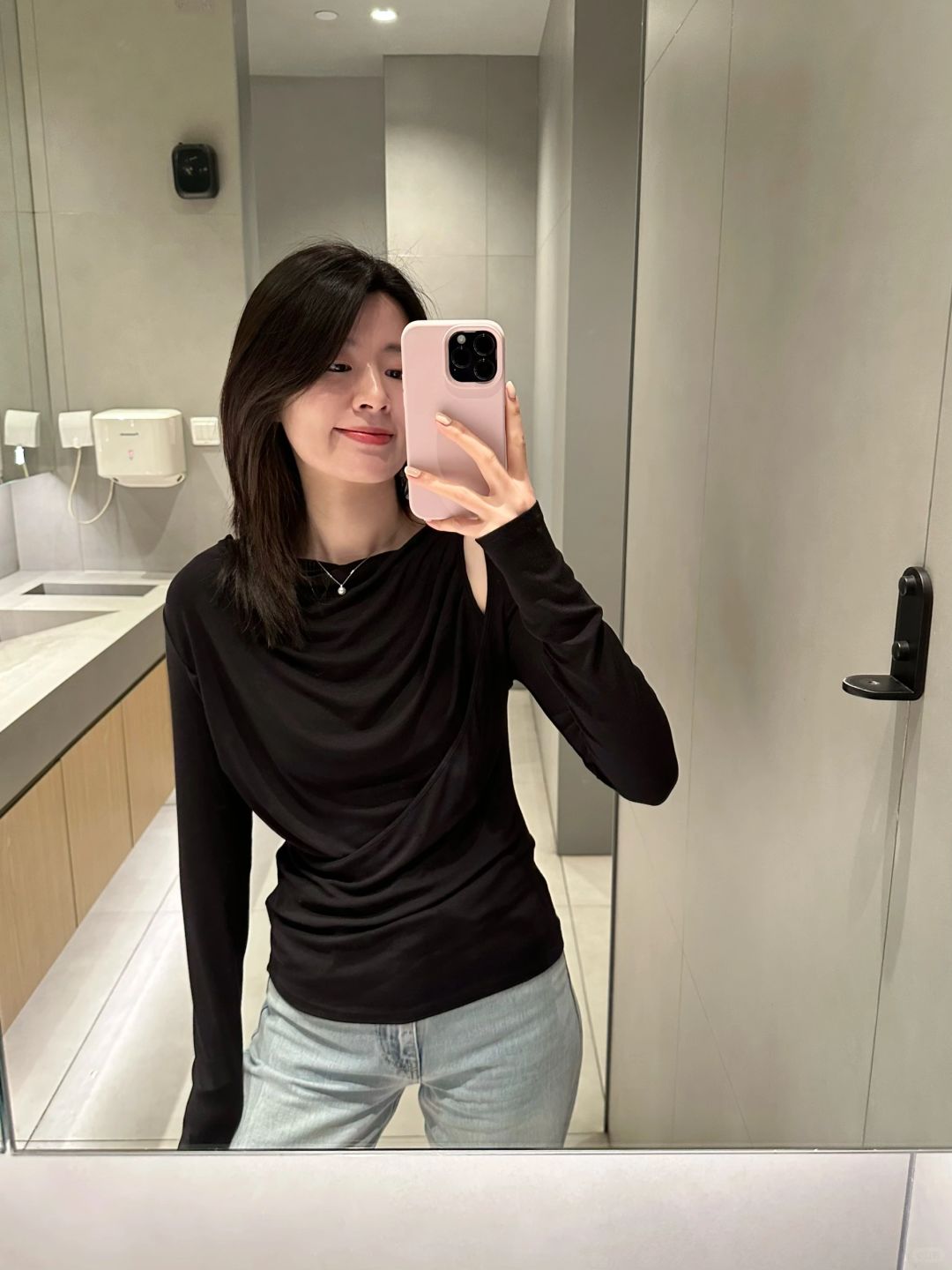 这件长袖好显瘦