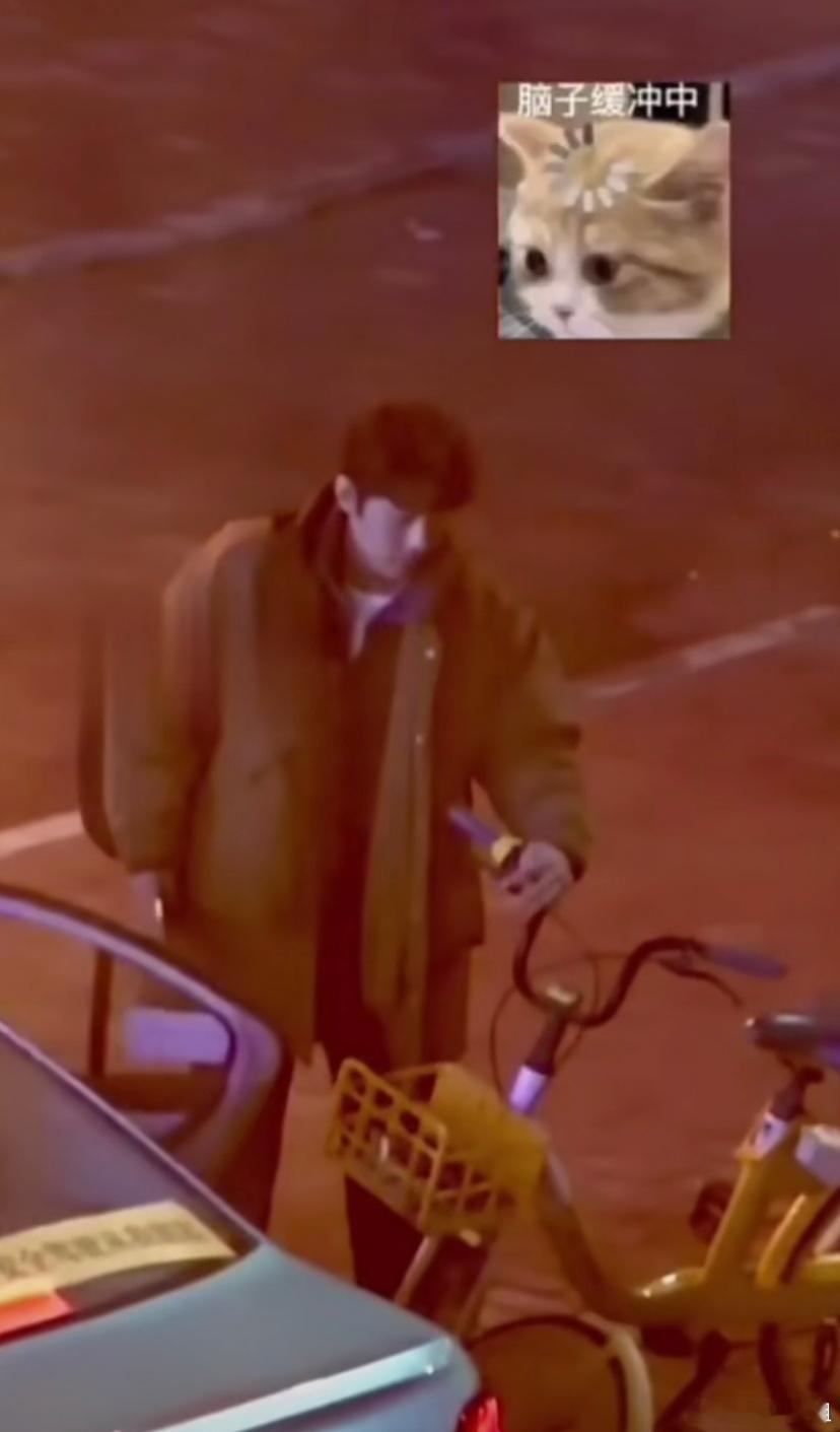 《小城良方》肖战看到自行车都倒了之后的反应好可爱那个无奈笑太萌了期待演员肖战的新