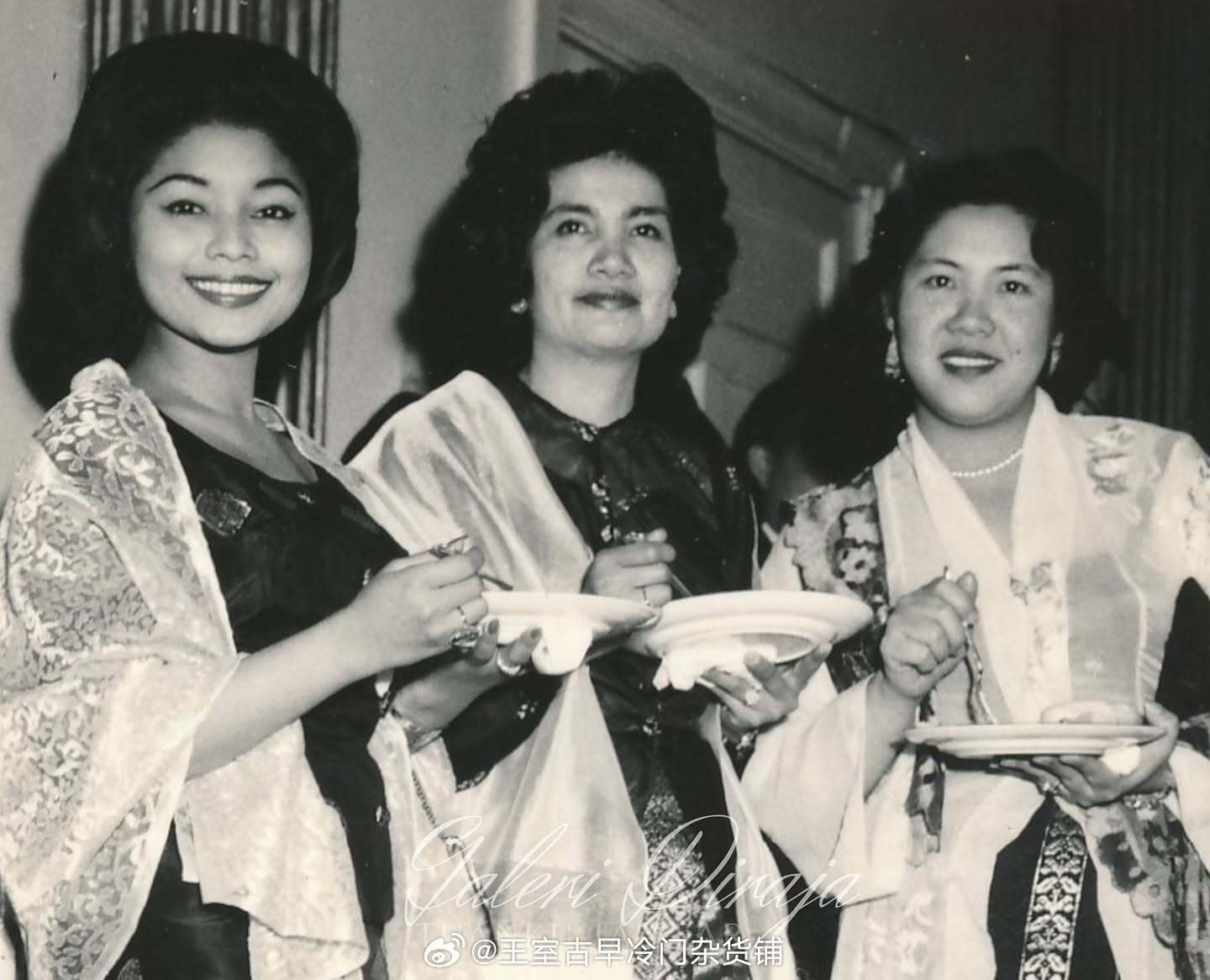 王室王室马来西亚王室森美兰 老照片：森美兰严端后娜吉哈，她生于1923年9月1日