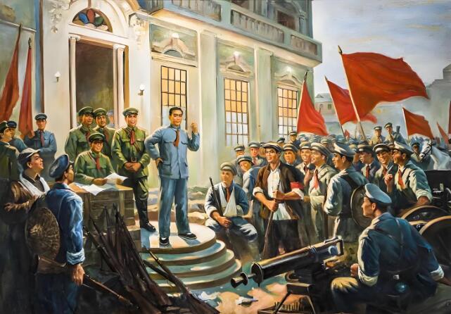 南昌起义一声枪响，打响了武装反抗国民党反动统治的第一枪，也走出了共和国十大元帅中