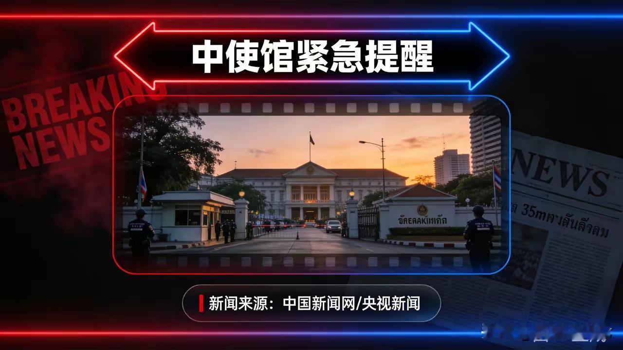 中国驻泰国使馆发布紧急安全提醒，措辞升级，警示近期接连发生中国公民在泰国失踪案件