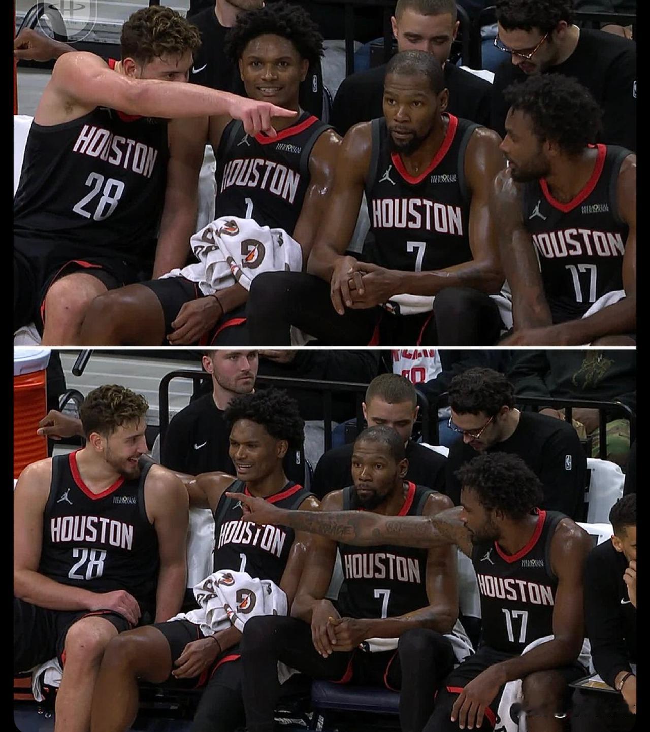 杜兰特在火箭打得不开心，但他的到来真的解放了火箭的整体进攻！
在今天火箭和灰熊的