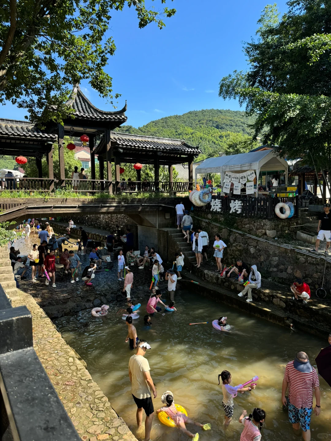 今日宜兴龙山村/洑溪涧桥溯溪