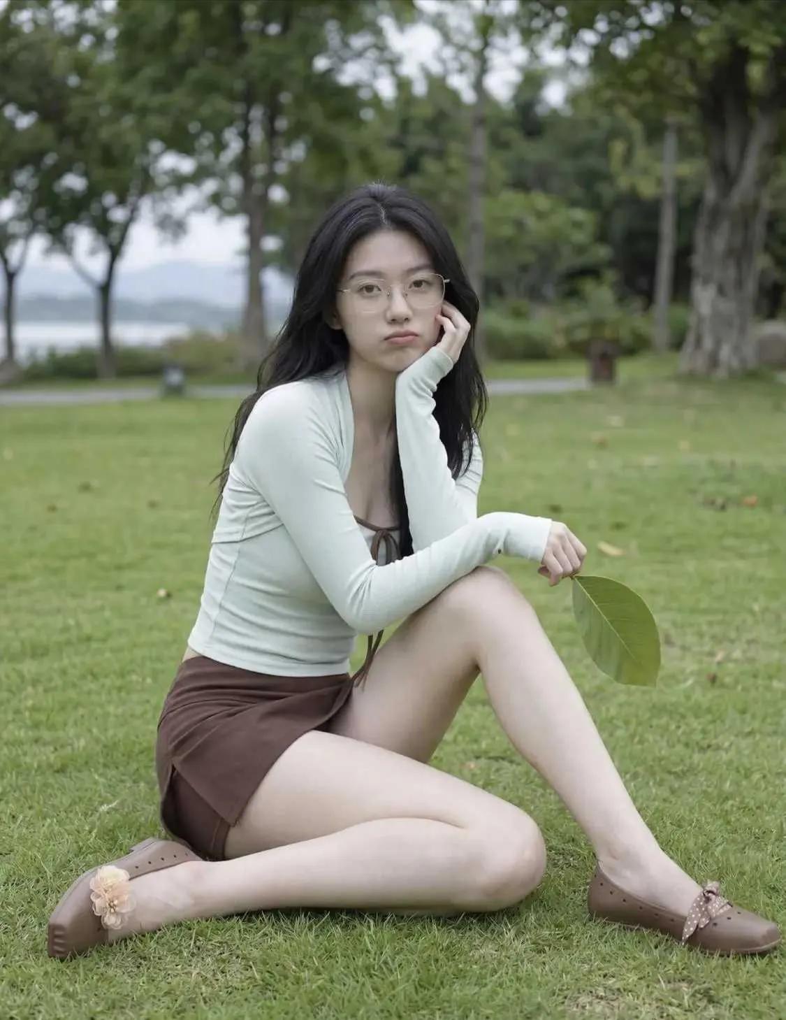 清冷知性，甜而不腻，江南氛围感拉满的气质美人！