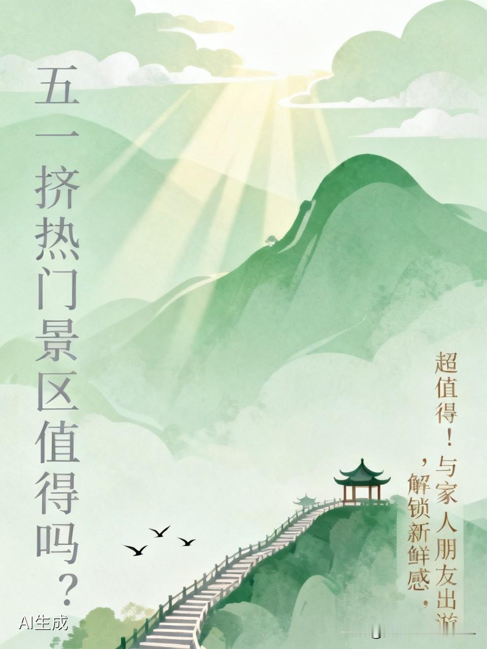五一挤热门景区，我觉得超值得！平时工作忙成狗，难得五一有整块时间，能和家人朋友一