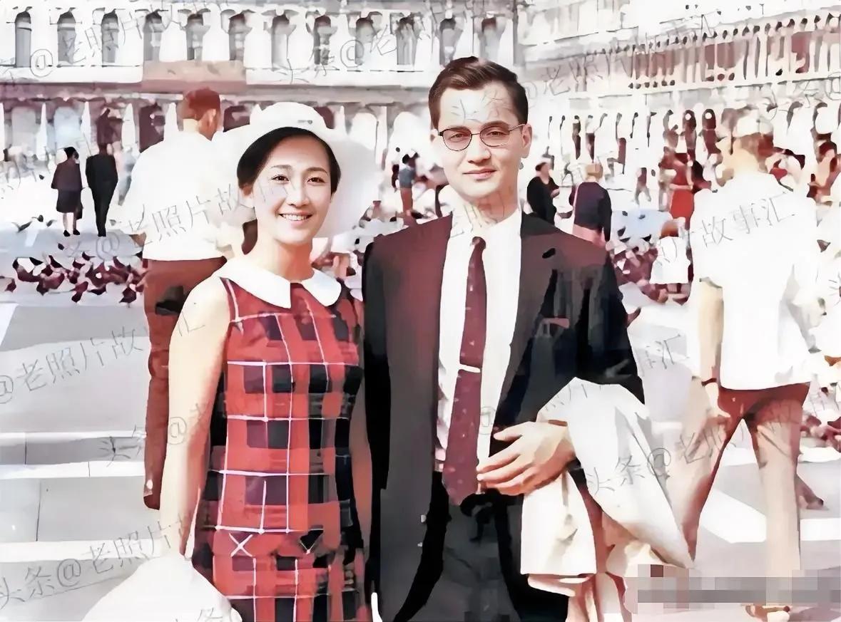 60年代中期，连战先生和妻子方瑀女士在美读书时的合影。

那时的连战先生正在芝加