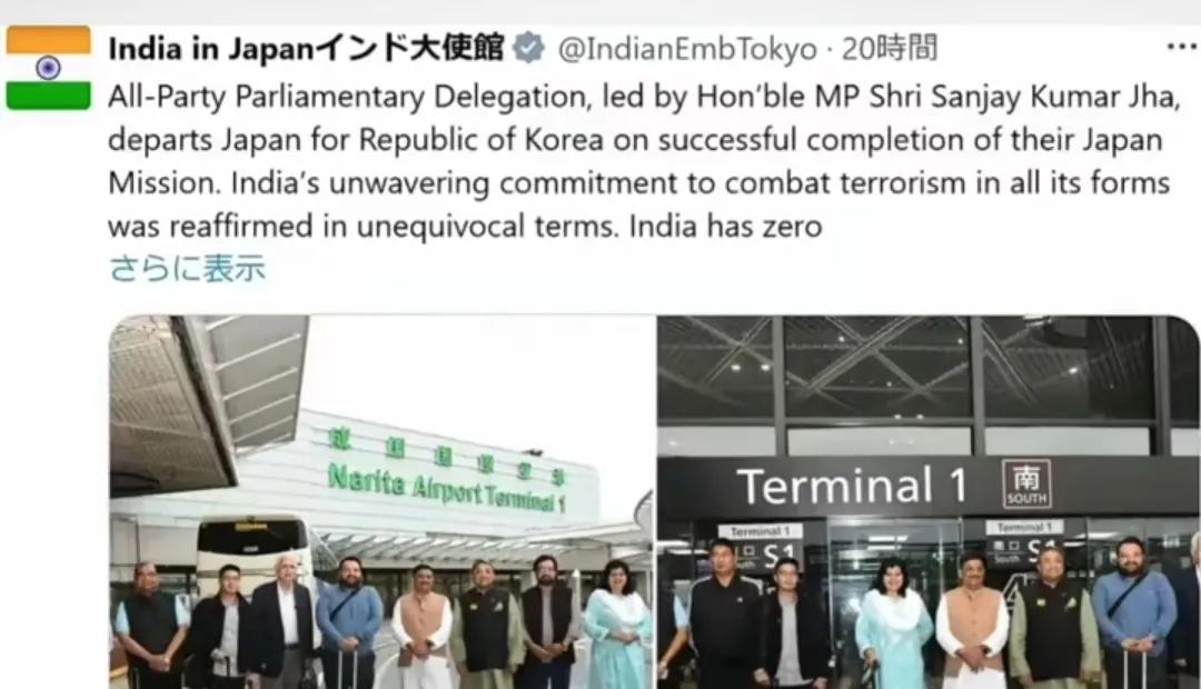 印度的胜利宣讲团已经到了韩国了。
要不说印度这个国家就是超级神奇，到处宣传他们在