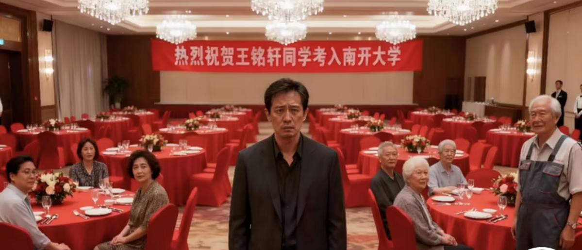 无人赴宴的升学宴升学酒席 豪华升学宴 宴席升学宴 
 
王德才在天津打拼20年成