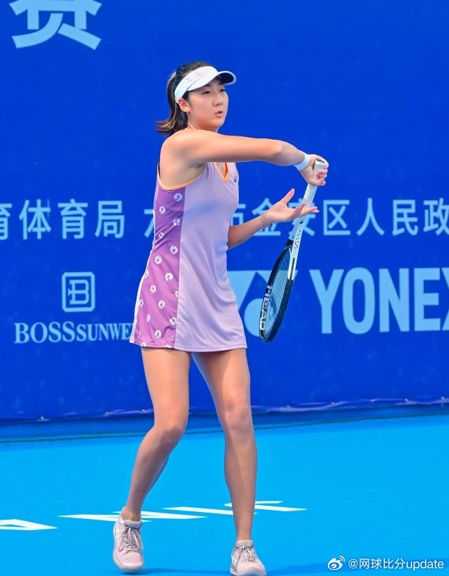 🇨🇳马鞍山W15女单首轮[WC]🇨🇳孙颖群7-5/6-2🇰🇷 Lee