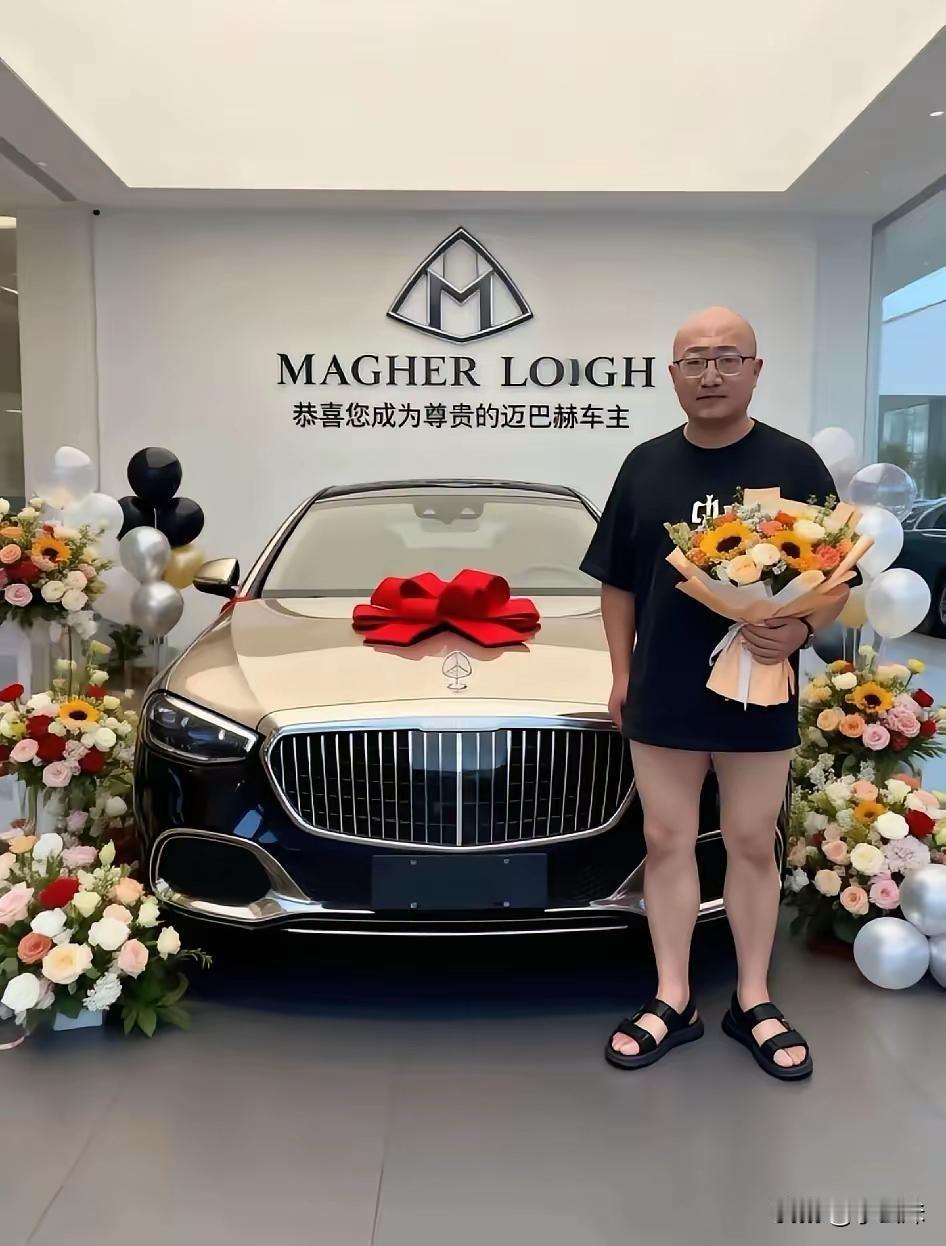 感觉这大哥很懵，都不觉得自己买了一辆车