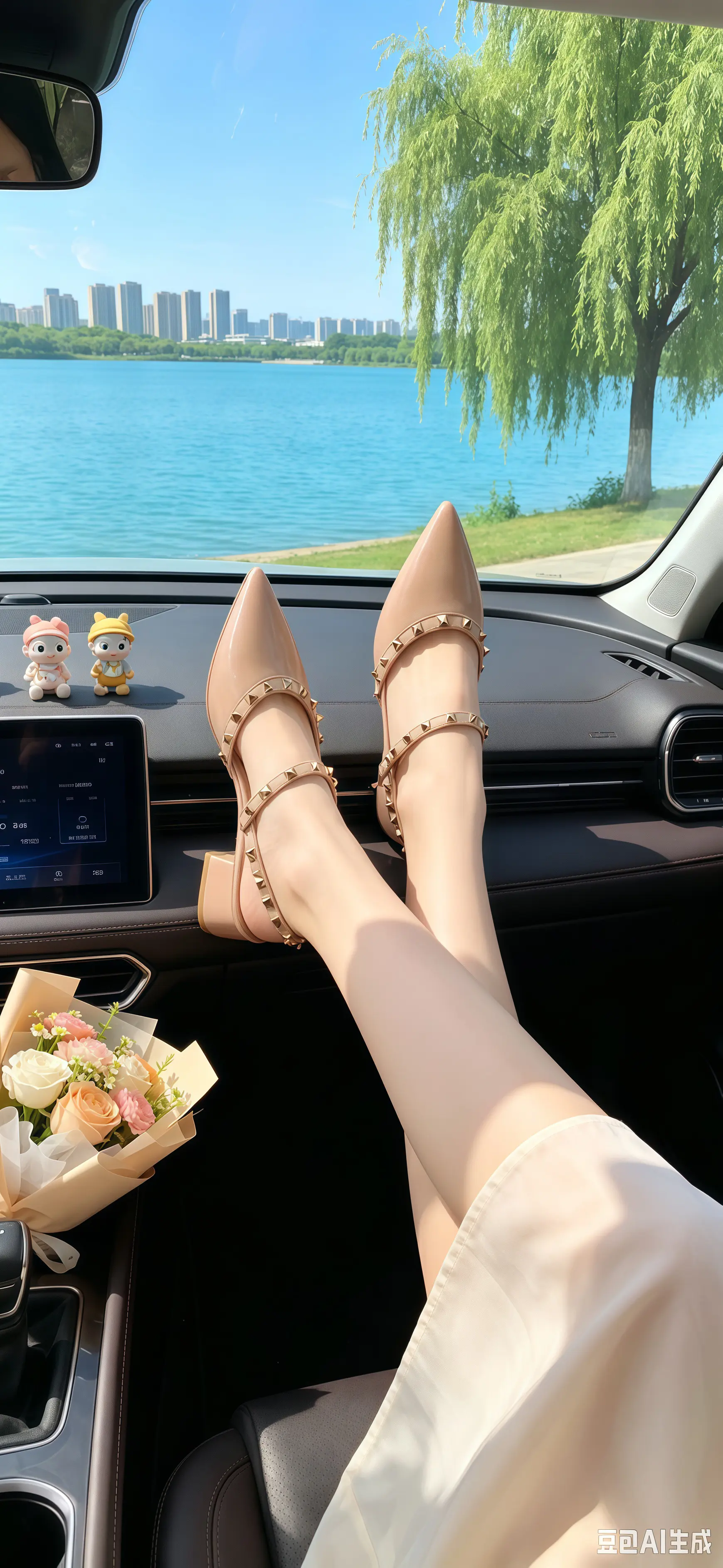 热点 女生不费力的夏季穿搭 夏日舒适穿搭 时尚凉拖配裙子的鞋