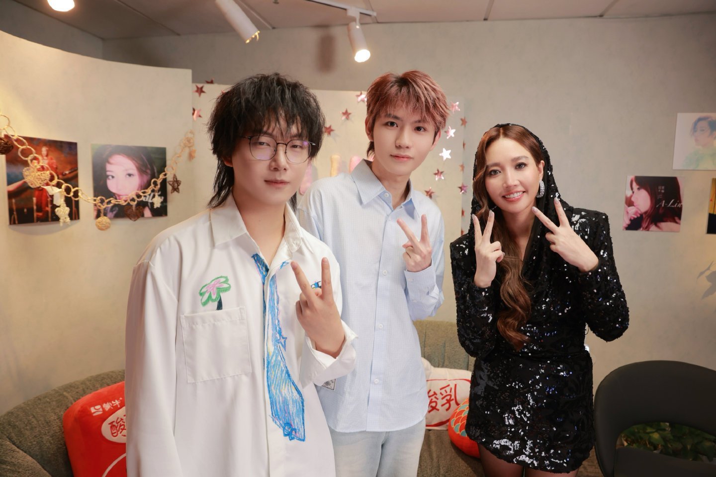 Fly 九尾 Alin合照 ​​​