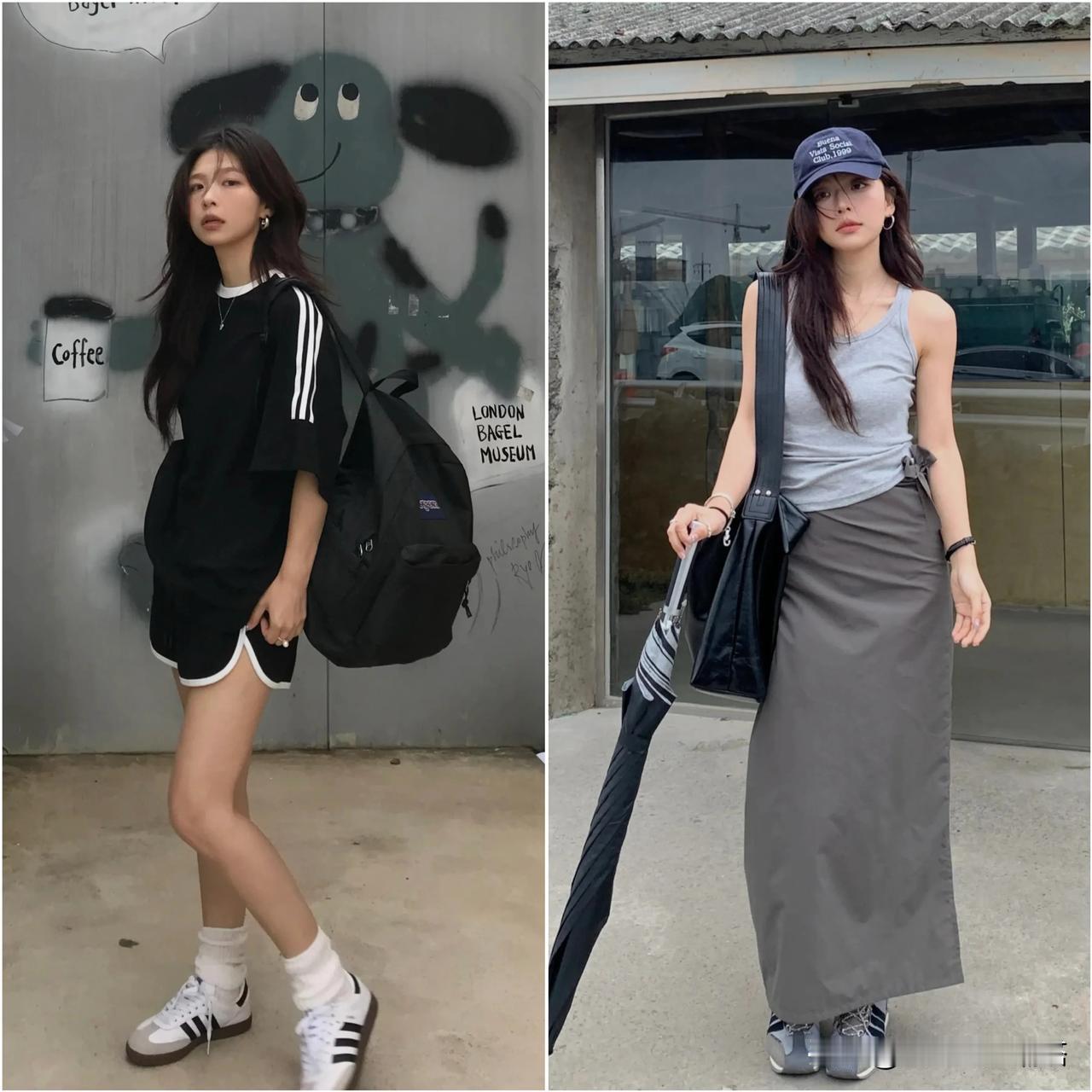
小个子近期穿搭合集，休闲运动减龄，超爱😊
#Fashion潮搭# #小个子穿