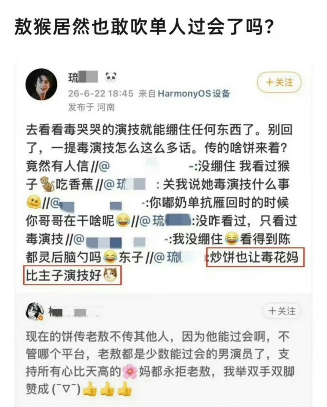 “单人过会”看来是粉圈极大的荣耀了，感觉谁都这样吹