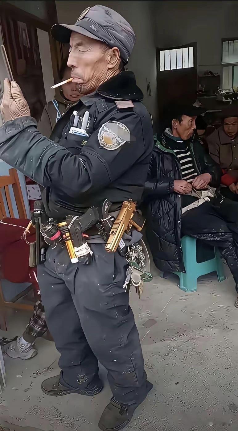 大爷的气质，装是装不出来的。