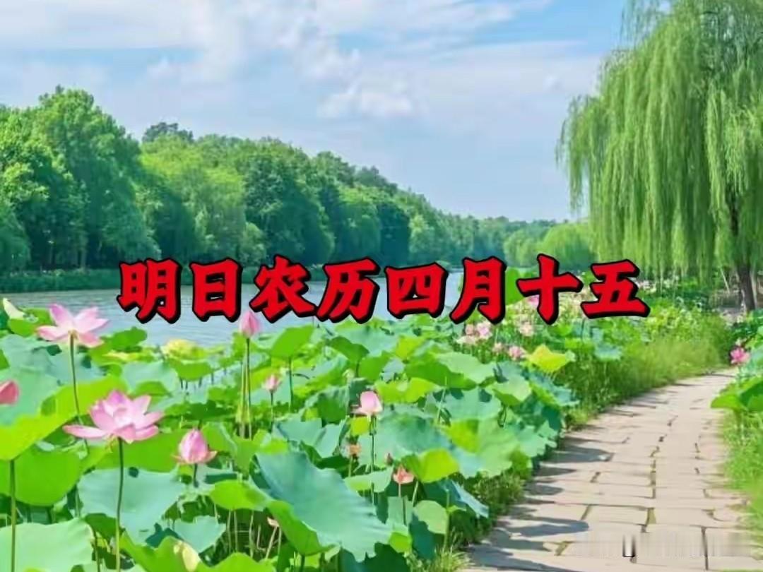 不是迷信！明日四月十五，记得：1不去，2不说，3不吃，可别大意
 
明天是农历四