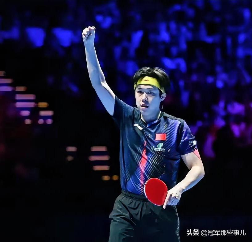 王楚钦4-2松岛辉空！首夺世界杯冠军，日本新星被打服。
 
澳门世界杯男单决赛，
