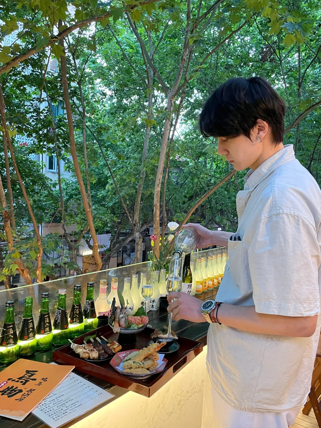 现在上海日料好卷！老板都是帅哥模特😎