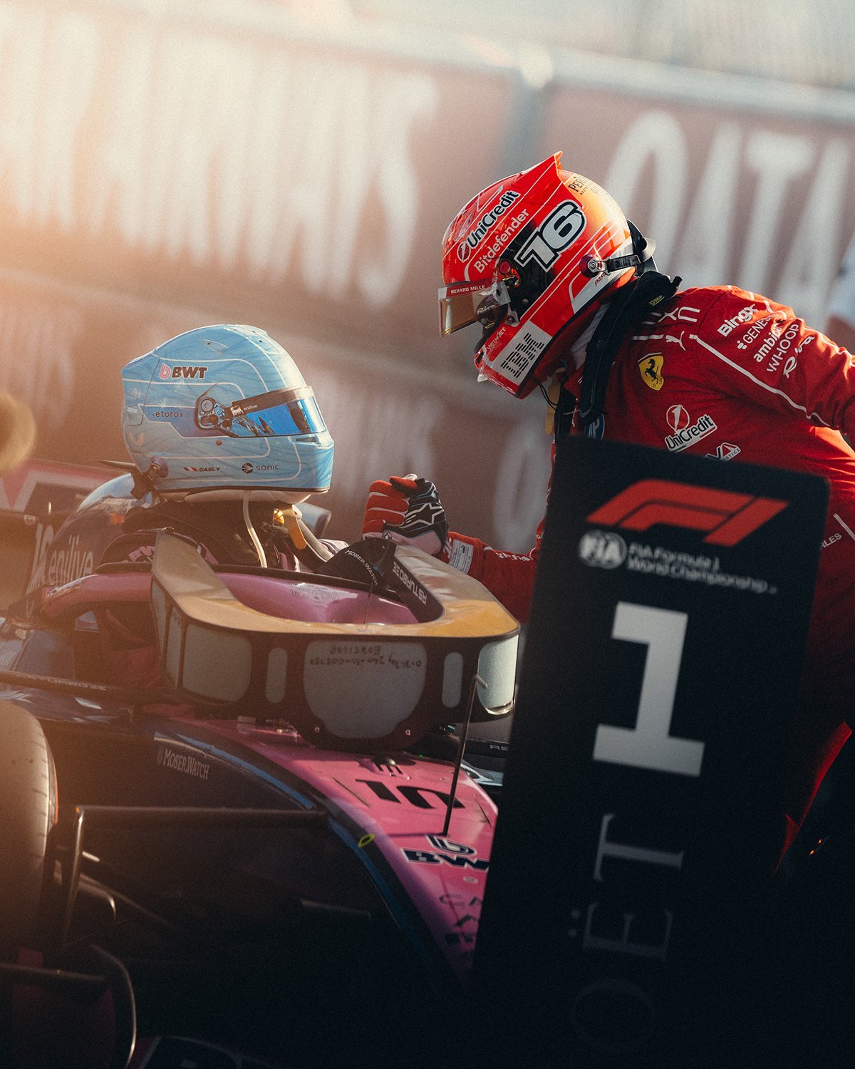 真美！！加斯利生涯首杆piarles 2026f1意大利大奖赛 ​​​