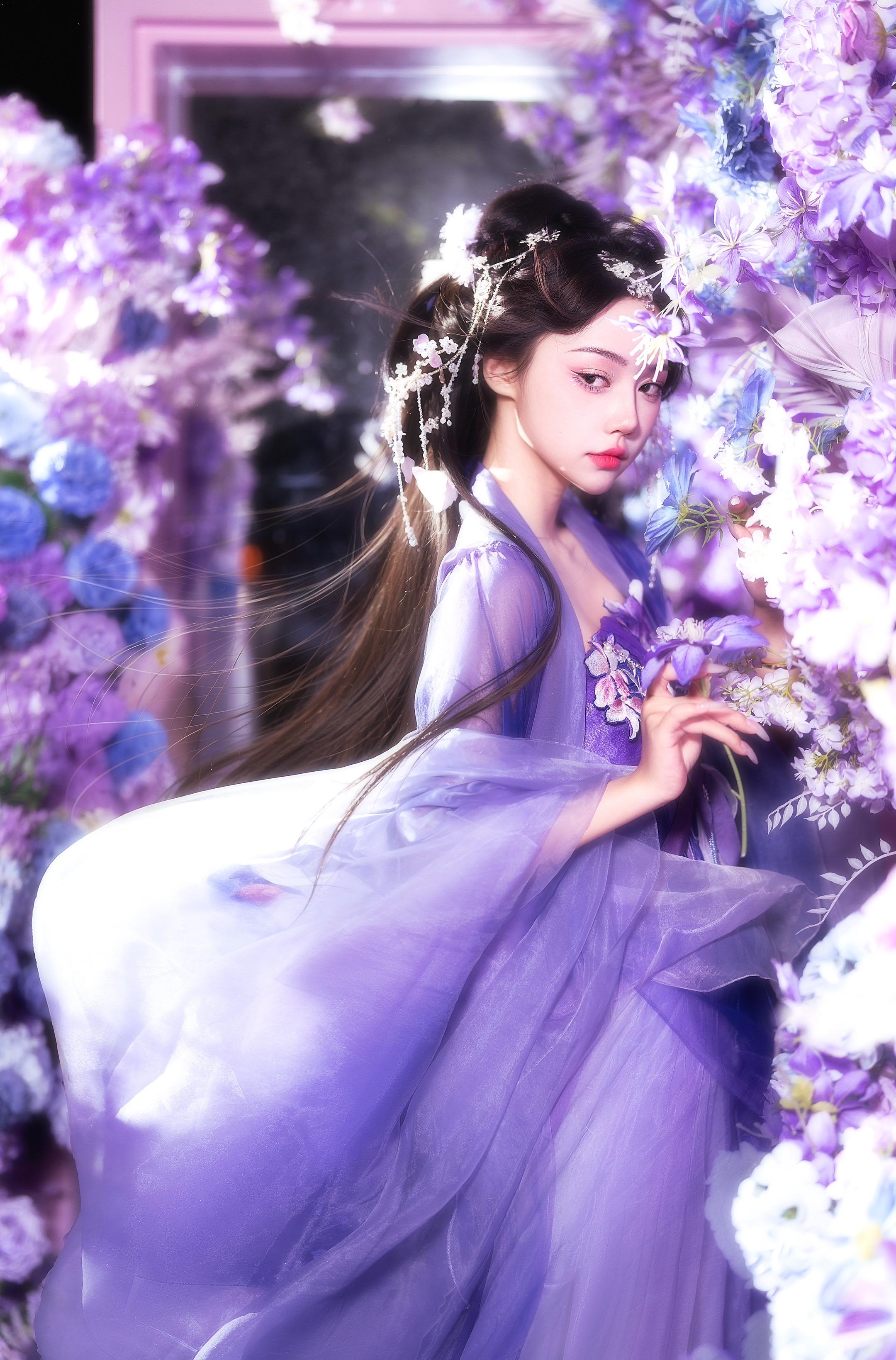 仲夏紫色的梦。